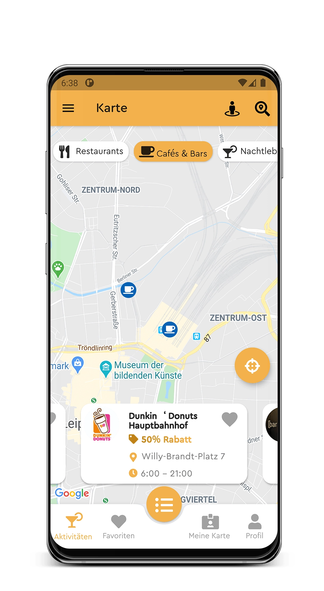 Kundenprojekt von PriorApps GmbH | App Entwicklung mit dem Namen Goldenmomentcard