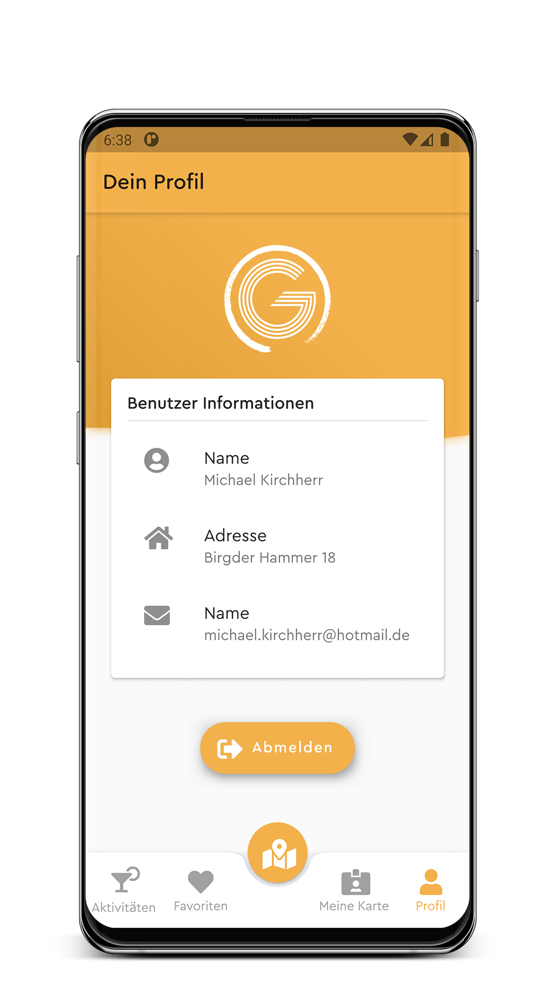 Kundenprojekt von PriorApps GmbH | App Entwicklung mit dem Namen Goldenmomentcard