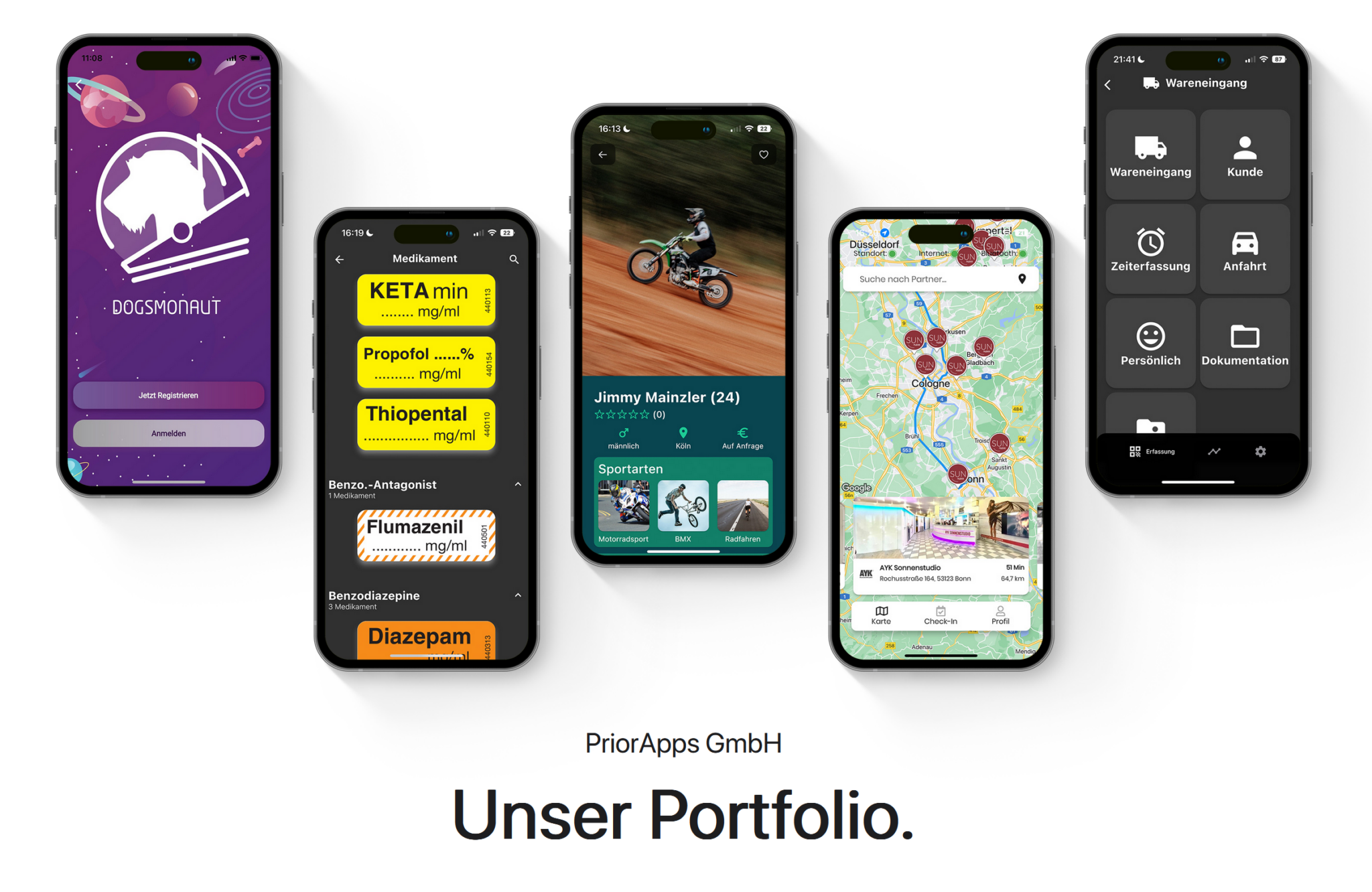 Portfolio | PriorApps GmbH | App Entwicklung Agentur
